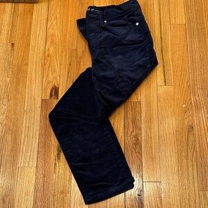 GAP Women's Deep Navy Velvet Boot Cut Pants
